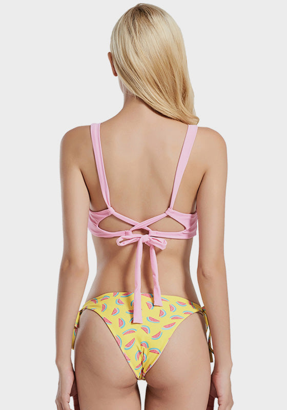 Edaceo Floral Print Bikini Edaceo Floral Print Bikini