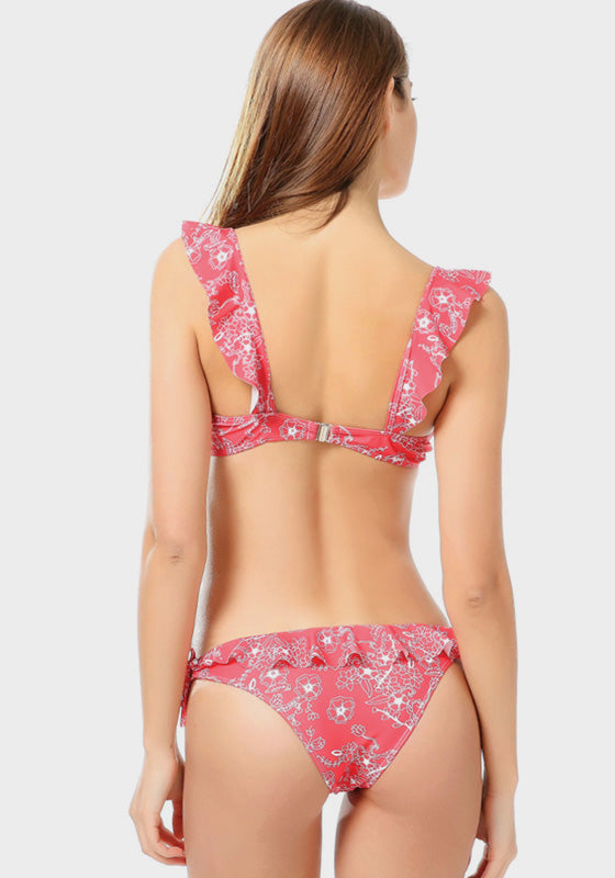 Navi Printed Push Up Bikini Navi Printed Push Up Bikini