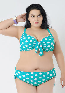 Deniva Dot Print Bikini